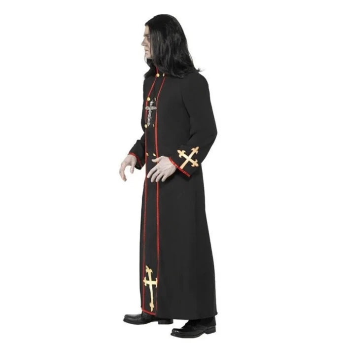 Gothic Priest Costume: Unleash Your Dark Side - UrSuperMart