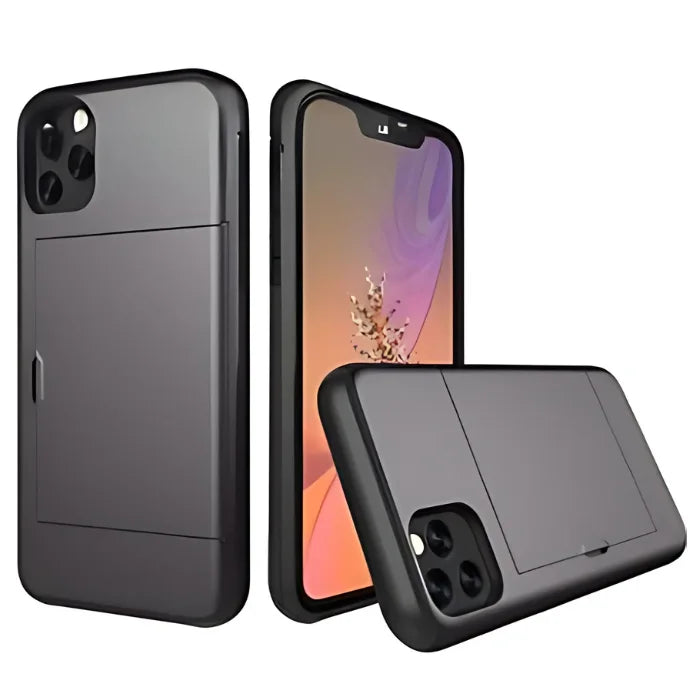 grey wallet iphone case protector for all iphone models under $10