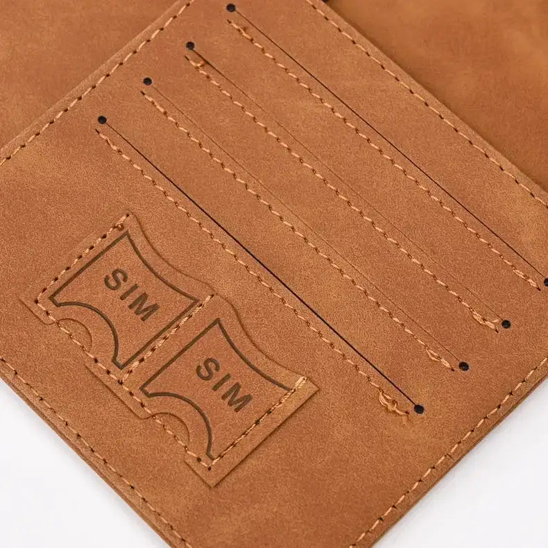 Stylish Faux Leather Passport Holder for Easy Travel - UrSuperMart