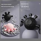 .Hand Strengthener made of silicone with 20-45KG elasticity for soft grip and decompression therapy