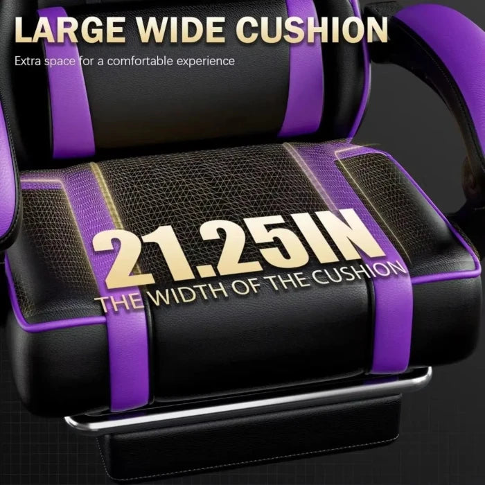 High - Performance Gaming Chair with 21.25" Wide Cushion - UrSuperMart