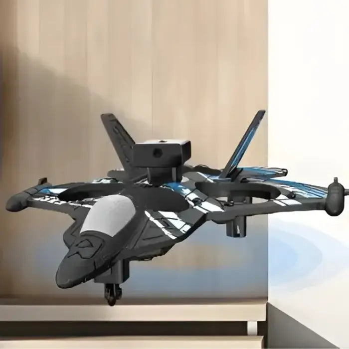 Beginner-friendly drone with intelligent hovering capabilities and uniform four-motor rotation output.