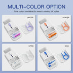 Keyboard Cleaning Kit shown in four color options including purple, orange, white, and blue