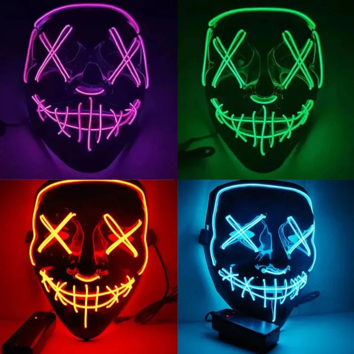 LED Purge Mask: Electrify Your Halloween Costume - UrSuperMart