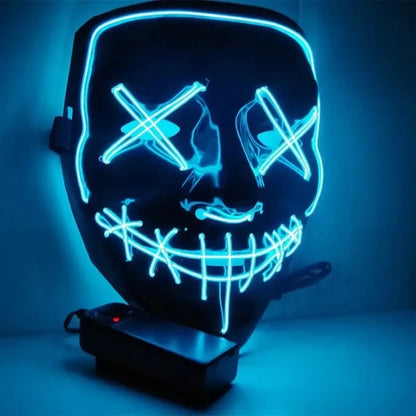 LED Purge Mask: Electrify Your Halloween Costume - UrSuperMart