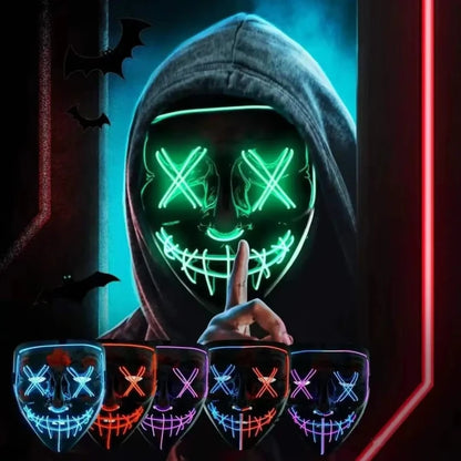 LED Purge Mask: Electrify Your Halloween Costume - UrSuperMart