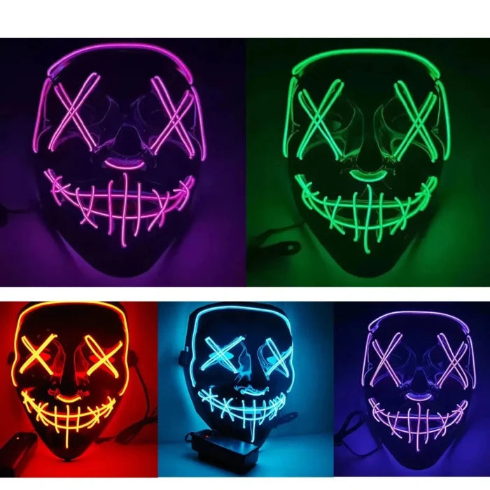 LED Purge Mask: Electrify Your Halloween Costume - UrSuperMart