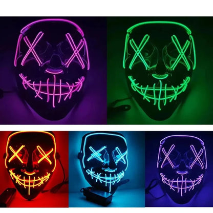 LED Purge Mask: Electrify Your Halloween Costume - UrSuperMart