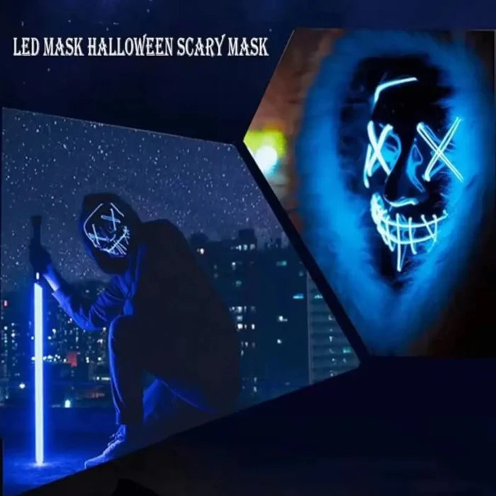 LED Purge Mask: Electrify Your Halloween Costume - UrSuperMart