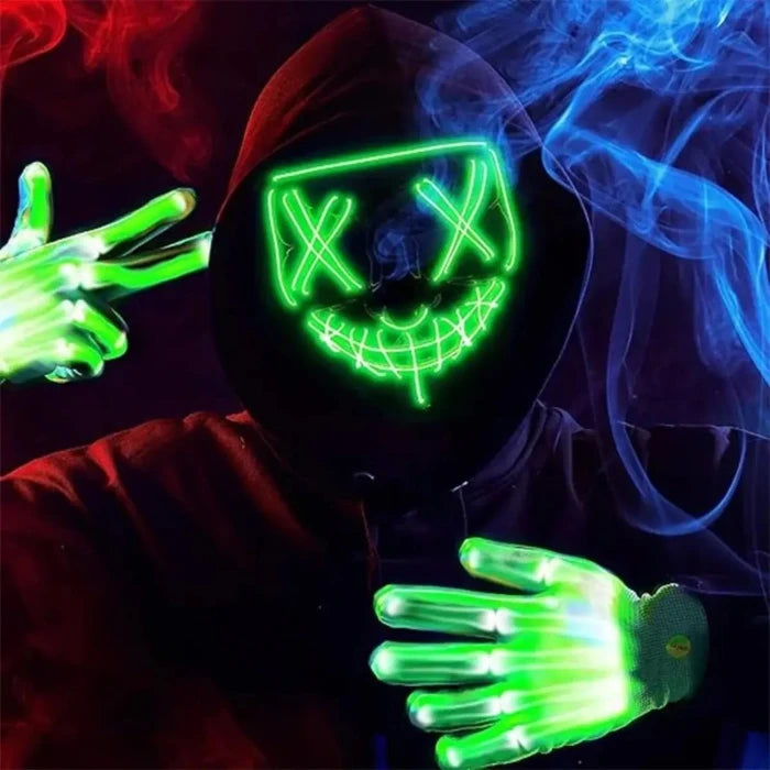 LED Purge Mask: Electrify Your Halloween Costume - UrSuperMart