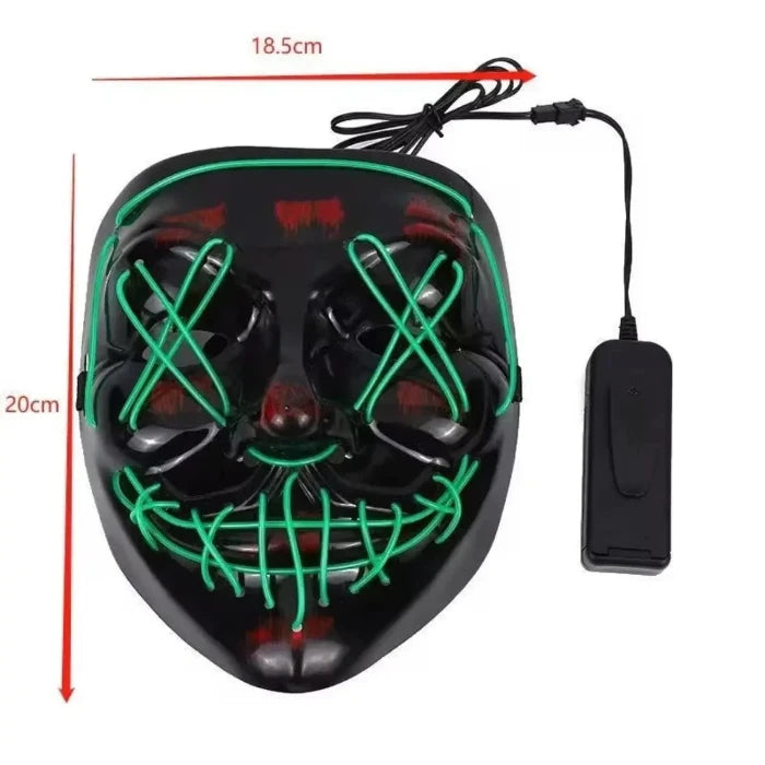 LED Purge Mask: Electrify Your Halloween Costume - UrSuperMart