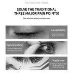 Magnetic eyelashes solve glue-related issues, prevent lash loss, and save time over traditional lashes.