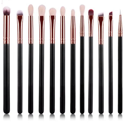 Black Rose Gold 12 Makeup Brush Set | Under $10 Deal