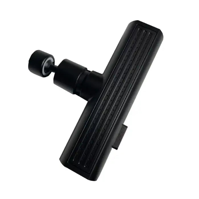 Matte black kitchen faucet head featuring a flat spout design with multi-spray functionality.