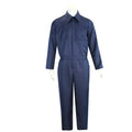 Michael Myers Halloween mask navy jumpsuit front view for adult horror movie costume set.