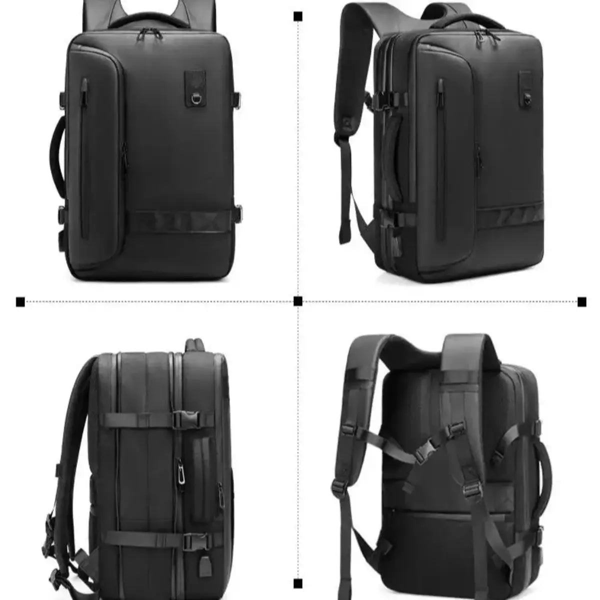 Multifunctional Backpack with Vacuum Compression for Space - Saving Travel - UrSuperMart