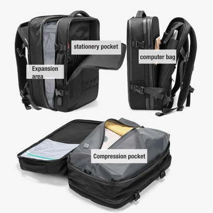 Multifunctional Backpack with Vacuum Compression for Space - Saving Travel - UrSuperMart