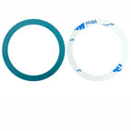 Multifunctional phone grip/stand with magnetic camera handle adhesive ring set for secure attachment

