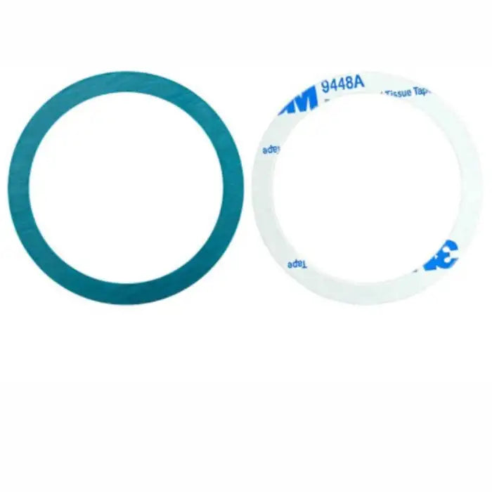 Multifunctional phone grip/stand with magnetic camera handle adhesive ring set for secure attachment


