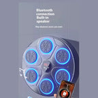 Music Boxing Machine with built-in Bluetooth speaker to play personalized music during workouts