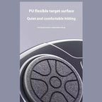 Music Boxing Machine with soft PU surface for quiet, cushioned and comfortable boxing hits