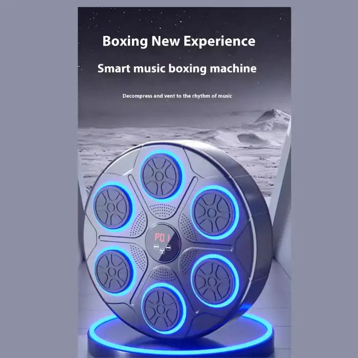 Music Boxing Machine offers smart boxing with music and lighting for a new immersive workout experience