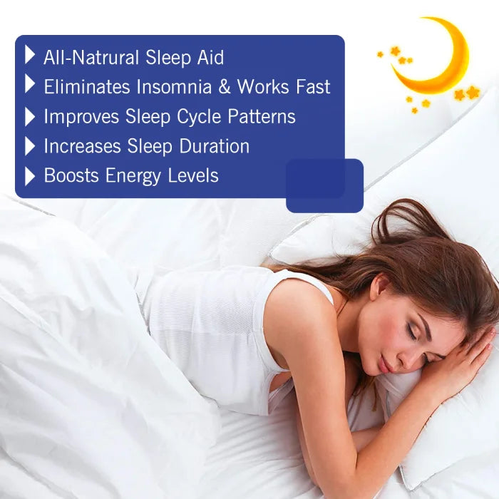 Natural sleep aid patch benefits include eliminating insomnia, improving sleep cycles, and boosting energy levels.