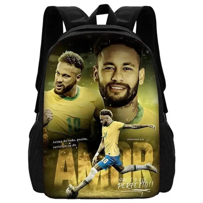 Neymar - themed Backpack & Lunch Set | Soccer Fan Must - Have - UrSuperMart