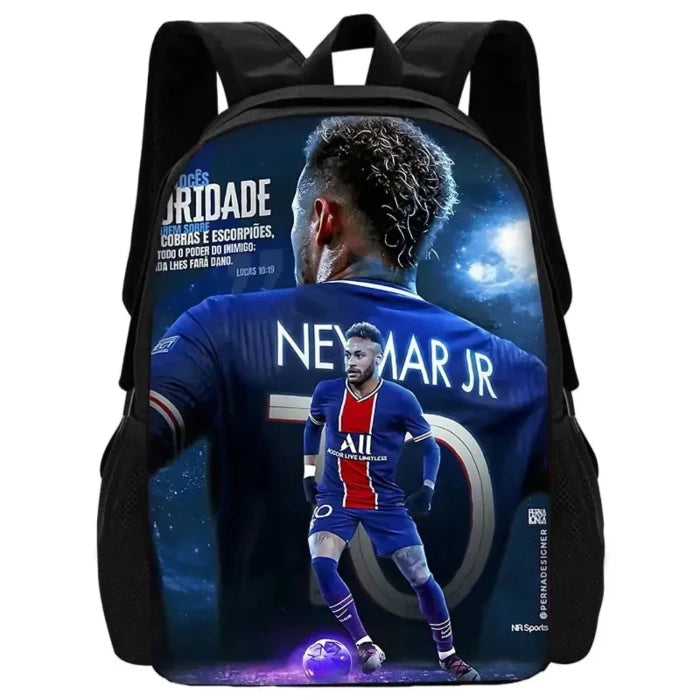 Neymar - themed Backpack & Lunch Set | Soccer Fan Must - Have - UrSuperMart