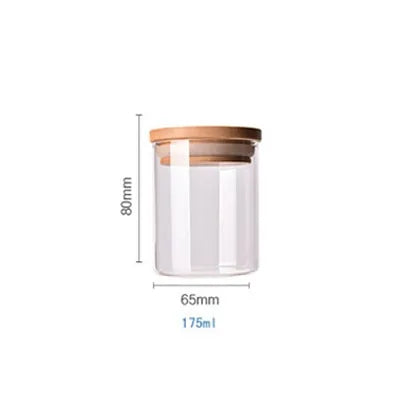 Bamboo-Covered Borosilicate Glass Food Storage Containers - UrSuperMart