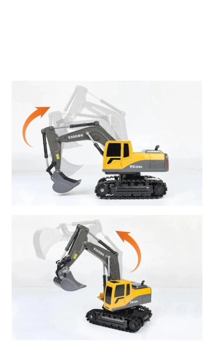 Remote Control Construction Vehicles – Realistic Alloy Toys - UrSuperMart