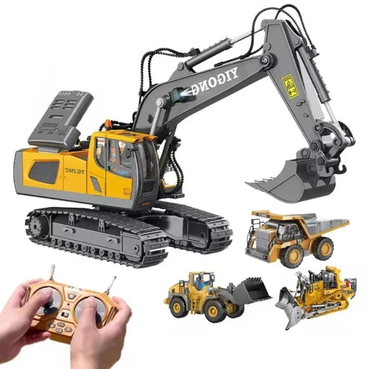 Remote Control Construction Vehicles – Realistic Alloy Toys - UrSuperMart