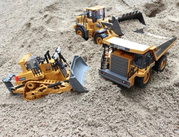 Remote Control Construction Vehicles – Realistic Alloy Toys - UrSuperMart