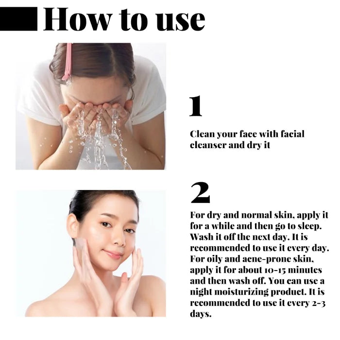 Step-by-step guide on using skincare products for effective results.