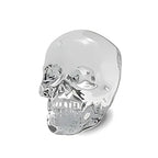 clear ice skull ice cube