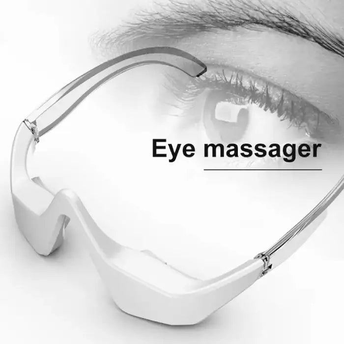 3-in-1 eye rejuvenation device close-up showing sleek, modern design with eye care focus