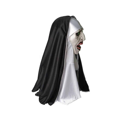 Spooky Nun Horror Mask for Halloween - UrSuperMart