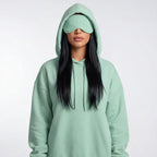 Hoodie with Eye Mask for Undisturbed Rest & Travel Naps