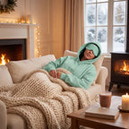 Hoodie with Eye Mask for Undisturbed Rest & Travel Naps