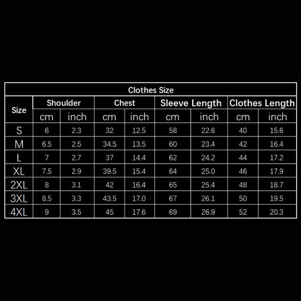 size charge showing different sizes available at Ursupermart