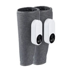  Wireless rechargeable heated leg warmers with digital temperature display and adjustable heat settings for cold weather comfort