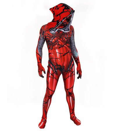 Ultimate Scarlet Symbiote Bodysuit | Premium Cosplay Costume - UrSuperMart