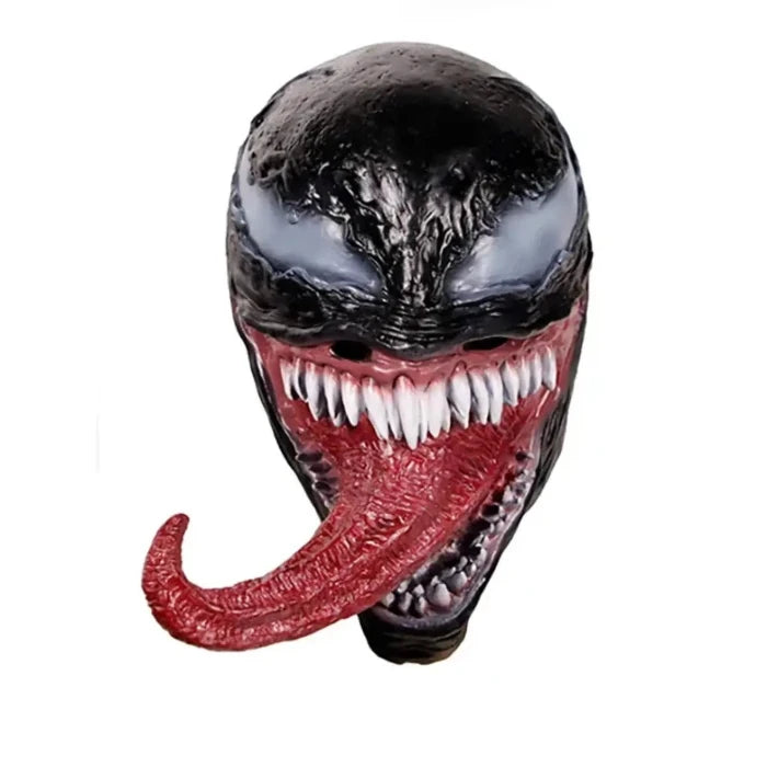 Unleash Your Inner Anti - Hero with Our Hyper - Realistic Venom Mask - UrSuperMart