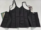 Waist trainer vest size chart showing measurements and fit guidance for accurate hourglass shaping
