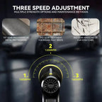 Wireless Car Polisher Gun showing three adjustable speed gears for polishing, rust, and scratches