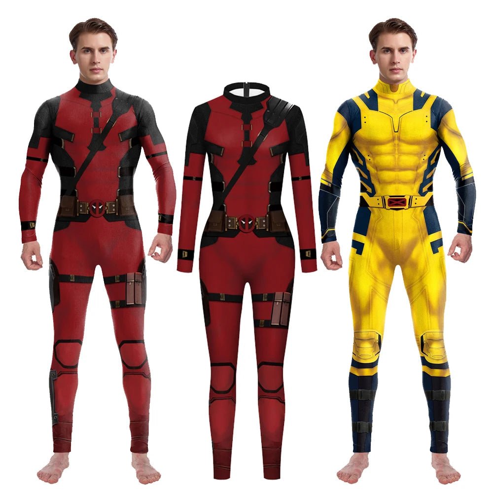 Wolverine & Deadpool Superhero Costumes - Iconic Designs for Fans - UrSuperMart